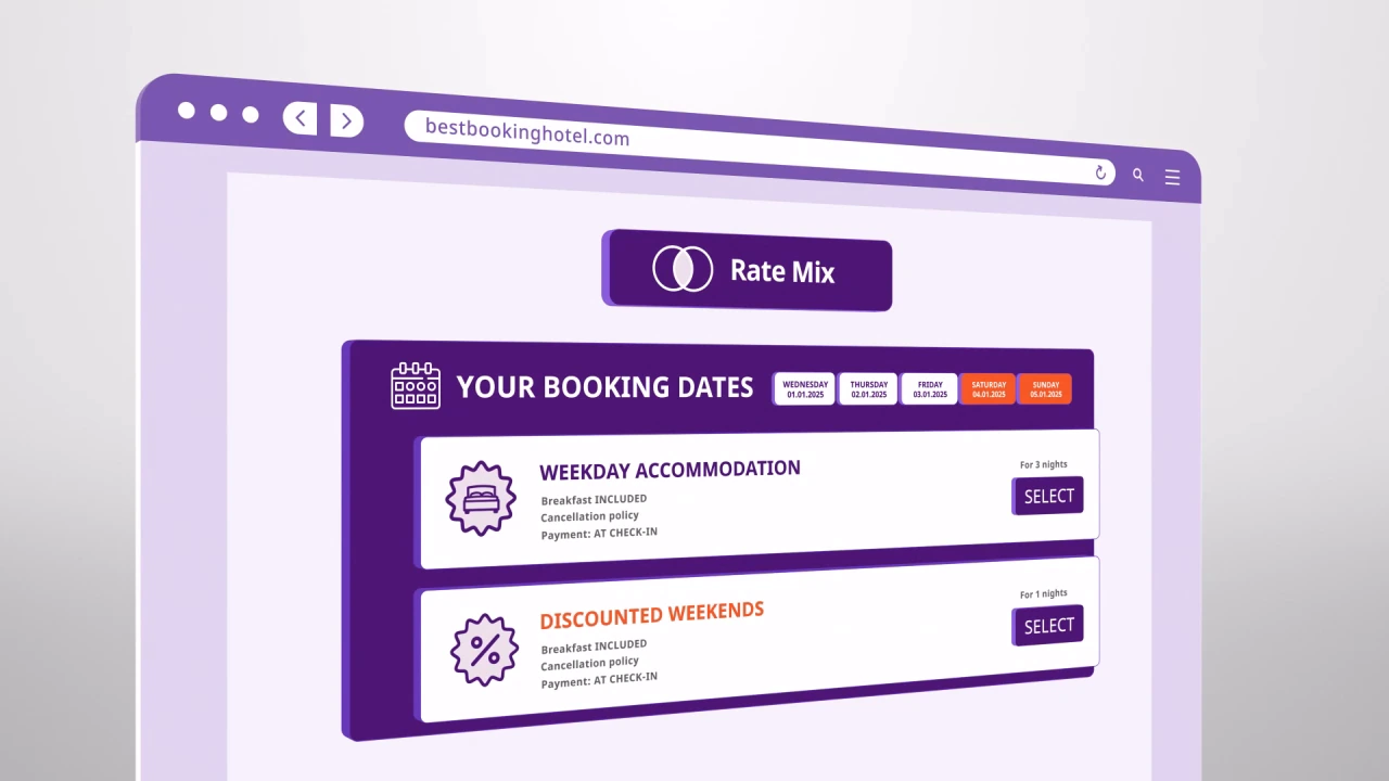Кадр из ролика «EXELY Booking Engine»